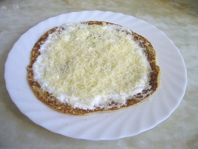 Krumpliprsza tejfllel s sajttal